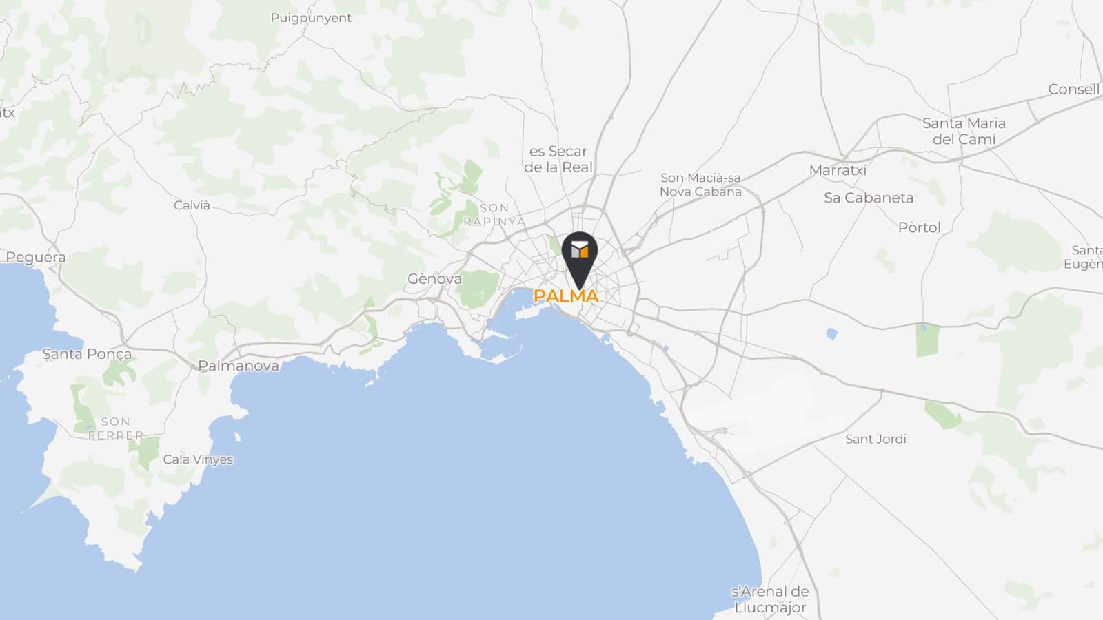 2 sovrum Takvåning till salu i Palma de Mallorca med garage - 1 175 000 € (Ref: 9955429)