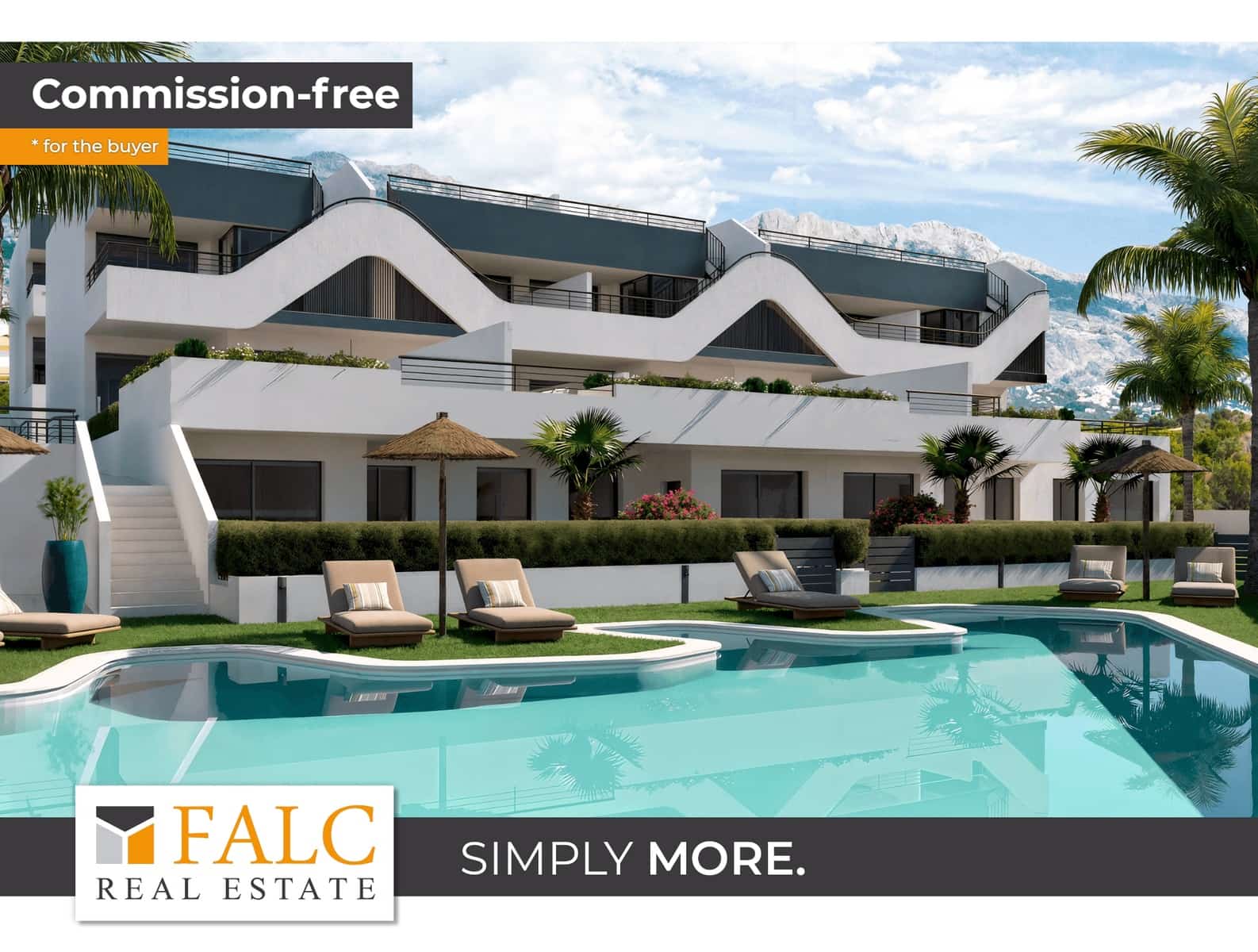 2 bedroom Apartment for sale in Alfaz del Pi / L'Alfas del Pi with pool garage - € 330,000 (Ref: 9956036)