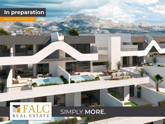 2 chambre Appartement à vendre à Pueblo - Urbanizaciones, Alfaz del Pi / L'Alfàs del Pi avec piscine garage - 363 000 € (Ref: 9956200)