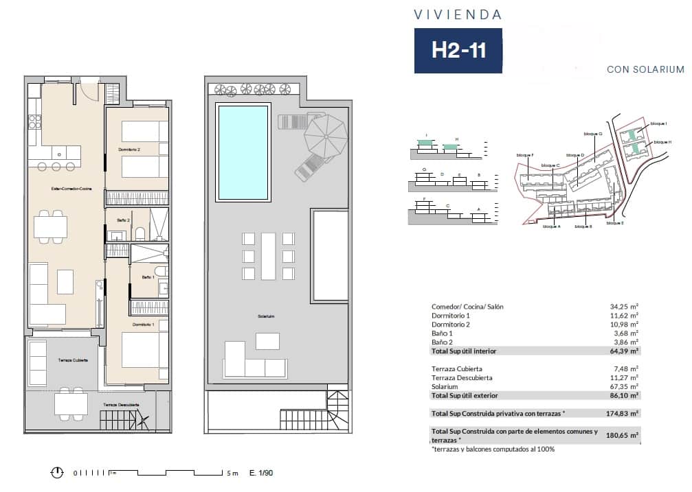 2 chambre Appartement à vendre à Alfaz del Pi / L'Alfas del Pi avec piscine garage - 357 000 € (Ref: 9956328)