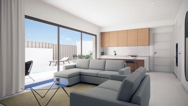 3 soverom Bungalow til salgs i Pilar de la Horadada ciudad, Pilar de la Horadada med svømmebasseng garasje - € 369 500 (Ref: 9958825)