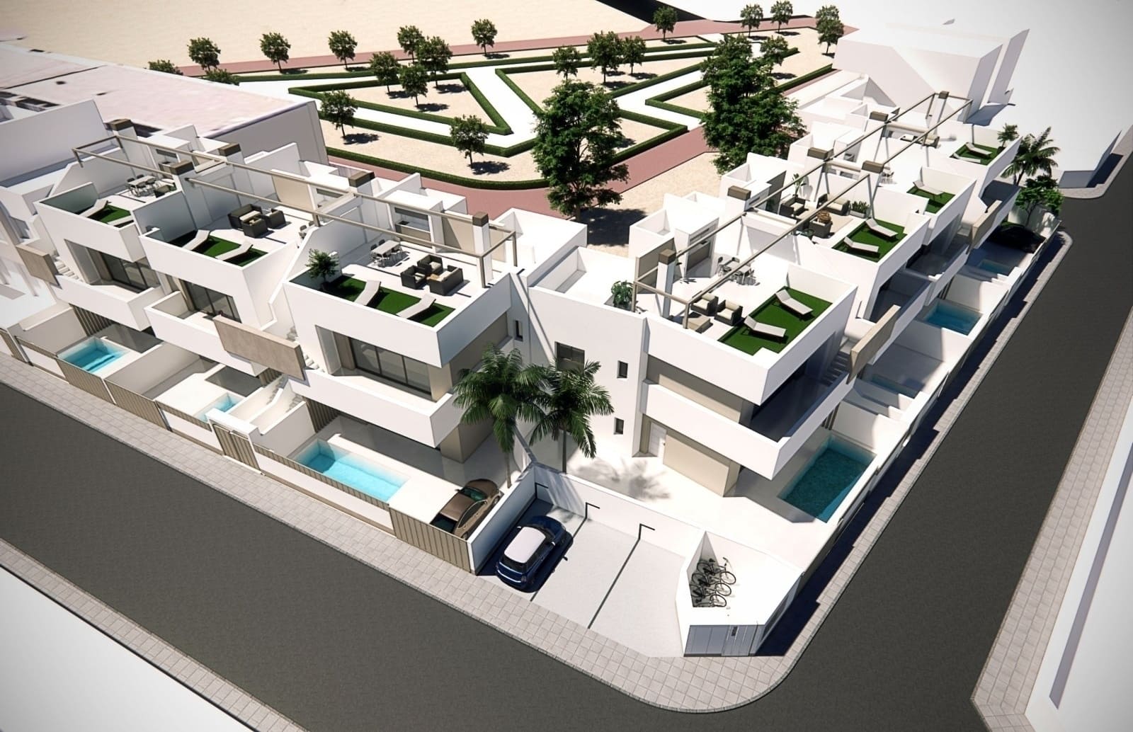 3 soverom Bungalow til salgs i Pilar de la Horadada med svømmebasseng garasje - € 369 500 (Ref: 9958825)