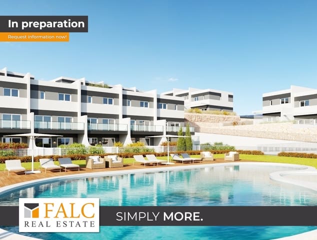 3 soveværelse Rækkehus til salg i Balcón de Finestrat - Terra Marina, Finestrat med swimmingpool garage - € 450.000 (Ref: 9965933)