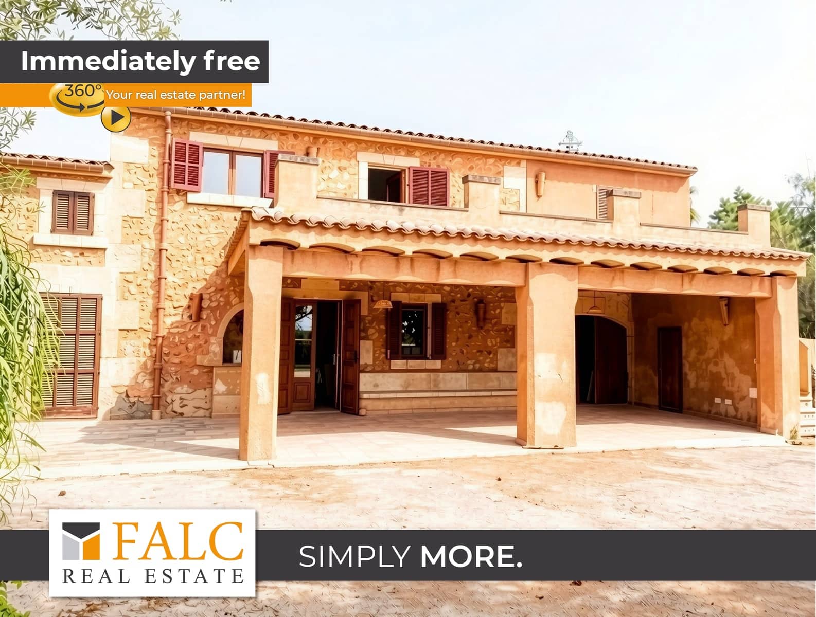 4 camera da letto Finca/Casa di Campagna da affittare in Campos con garage - 3.000 € (Rif: 9973597)