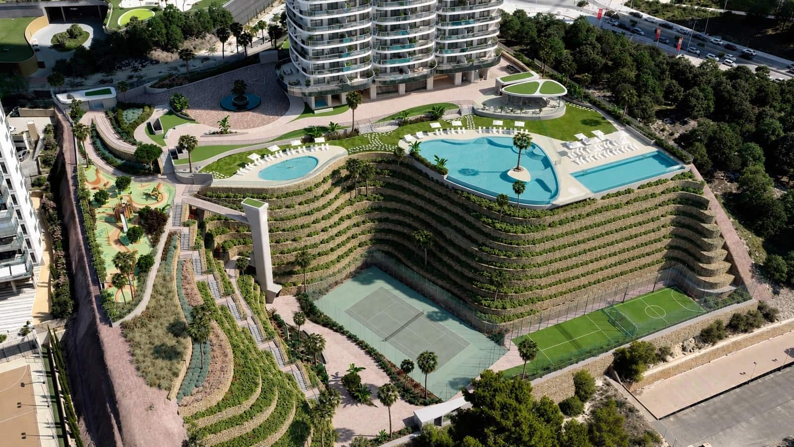 3 slaapkamer Penthouse te koop in Benidorm met zwembad garage - € 1.117.800 (Ref: 9983903)