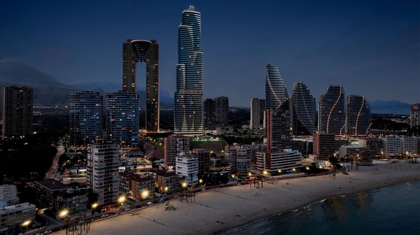 2 sovrum Takvåning till salu i Benidorm med pool garage - 823 400 € (Ref: 9983904)