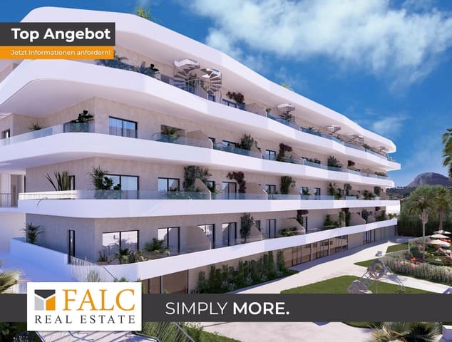 2 sypialnia Apartament na sprzedaż w La Nucia Pueblo  , La Nucia z basenem garażem - 349 388 € (Ref: 9983991)