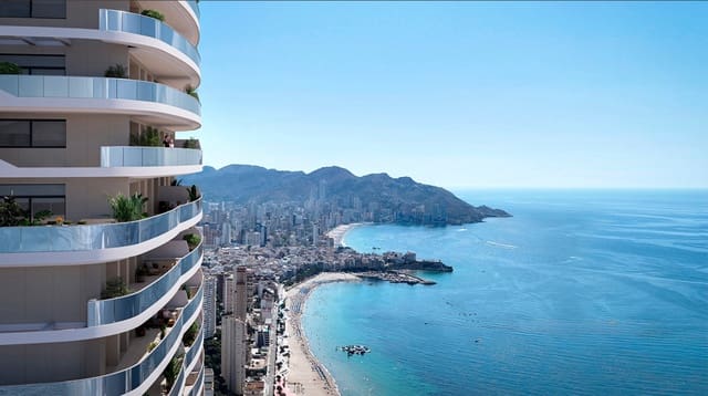 1 soverom Penthouse til salgs i Centro Urbano, Benidorm med svømmebasseng garasje - € 650 300 (Ref: 9983994)