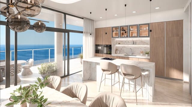 1 soverom Penthouse til salgs i Centro Urbano, Benidorm med svømmebasseng garasje - € 650 300 (Ref: 9983994)