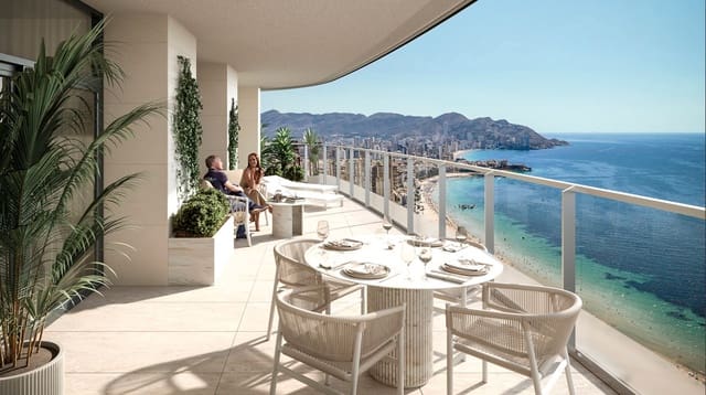 1 soverom Penthouse til salgs i Centro Urbano, Benidorm med svømmebasseng garasje - € 650 300 (Ref: 9983994)