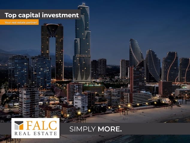1 soverom Penthouse til salgs i Centro Urbano, Benidorm med svømmebasseng garasje - € 650 300 (Ref: 9983994)