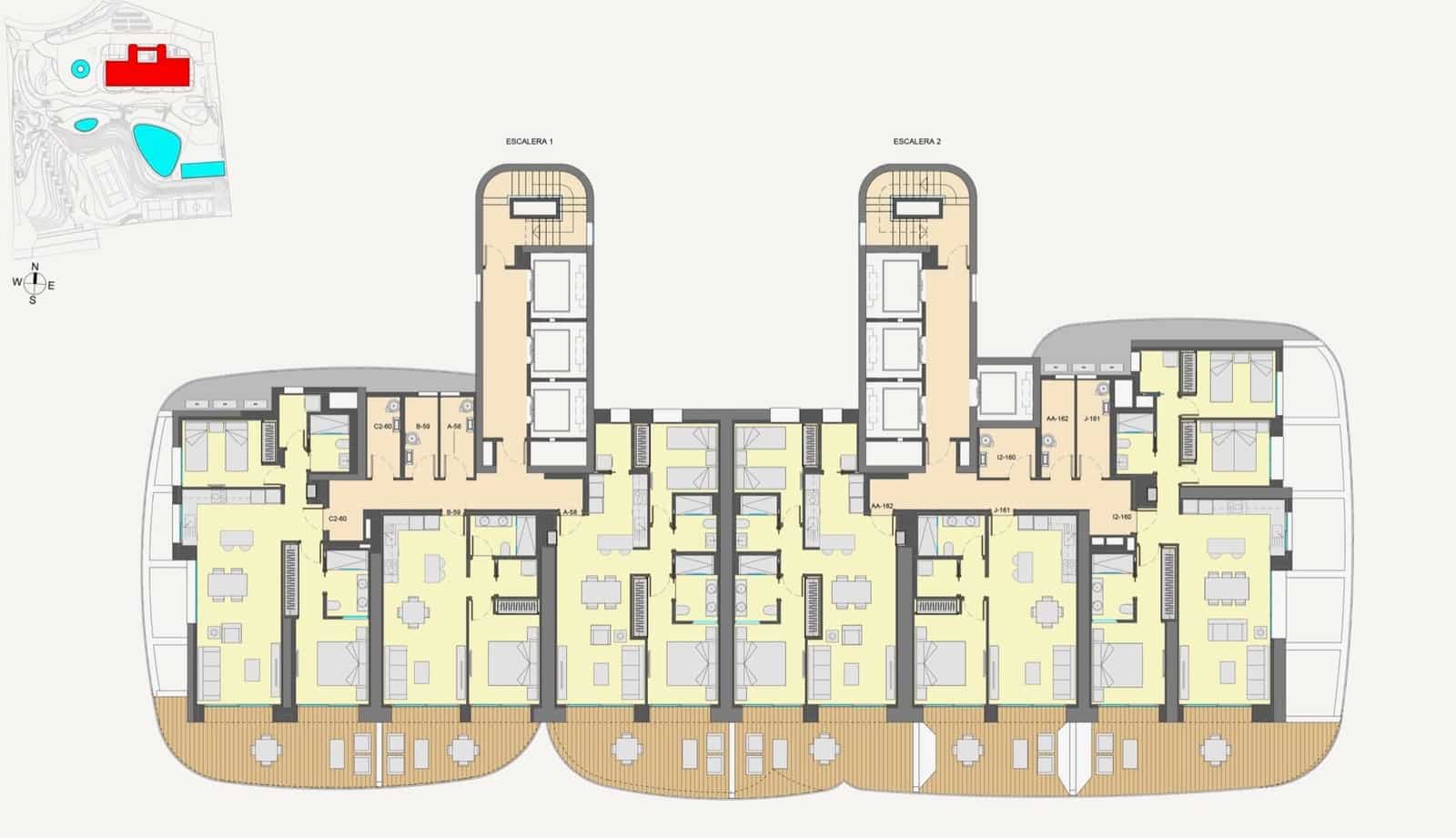 Ático de 1 habitación en Benidorm en venta con piscina garaje - 650.300 € (Ref: 9983994)