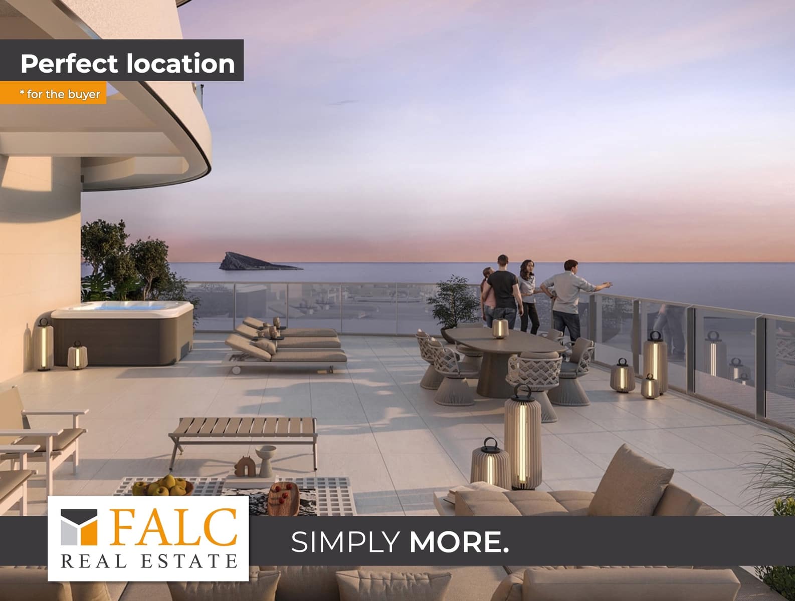 1 chambre Penthouse à vendre à Benidorm avec piscine garage - 673 300 € (Ref: 9983997)