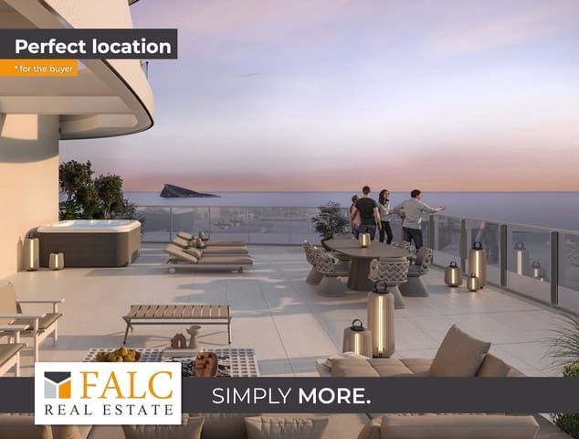 1 Zimmer Penthouse zu verkaufen in Centro Urbano, Benidorm mit Pool Garage - 673.300 € (Ref: 9983997)