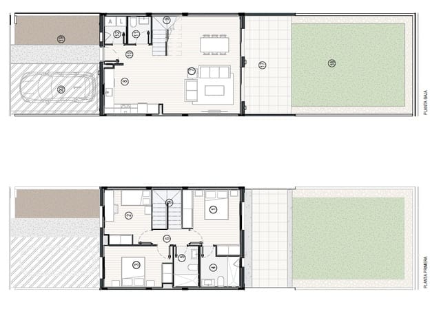 3 soveværelse Rækkehus til salg i Balcón de Finestrat - Terra Marina, Finestrat med swimmingpool garage - € 430.000 (Ref: 9989967)