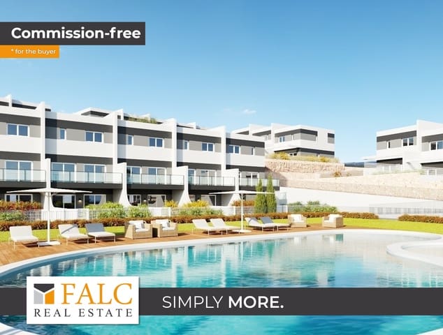 3 soverom Rekkehus til salgs i Balcón de Finestrat - Terra Marina, Finestrat med svømmebasseng garasje - € 425 000 (Ref: 9989968)