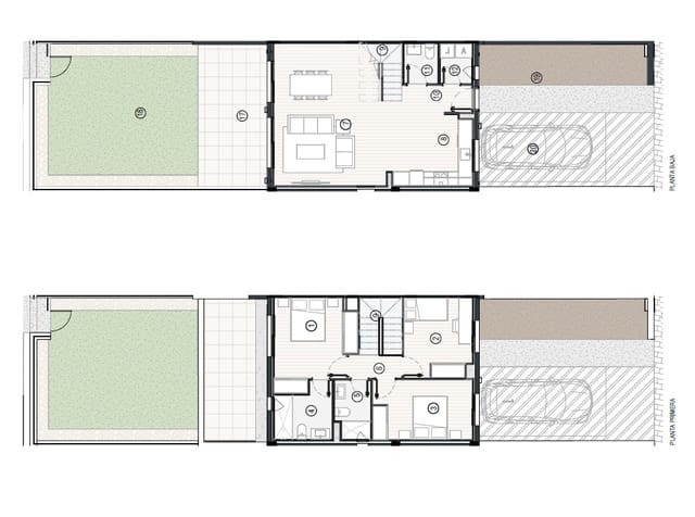 3 bedroom Terraced Villa for sale in Balcón de Finestrat - Terra Marina, Finestrat with pool garage - € 430,000 (Ref: 9989970)