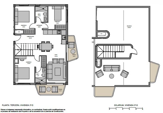 3 soverom Penthouse til salgs i El Campello med svømmebasseng garasje - € 625 000 (Ref: 9991964)