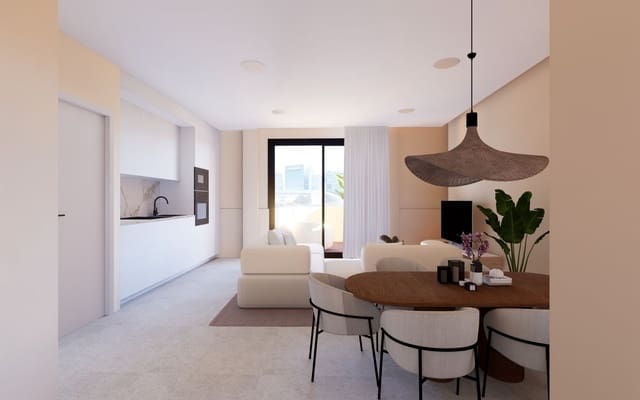 2 soverom Penthouse til salgs i El Campello med svømmebasseng garasje - € 470 000 (Ref: 9993571)