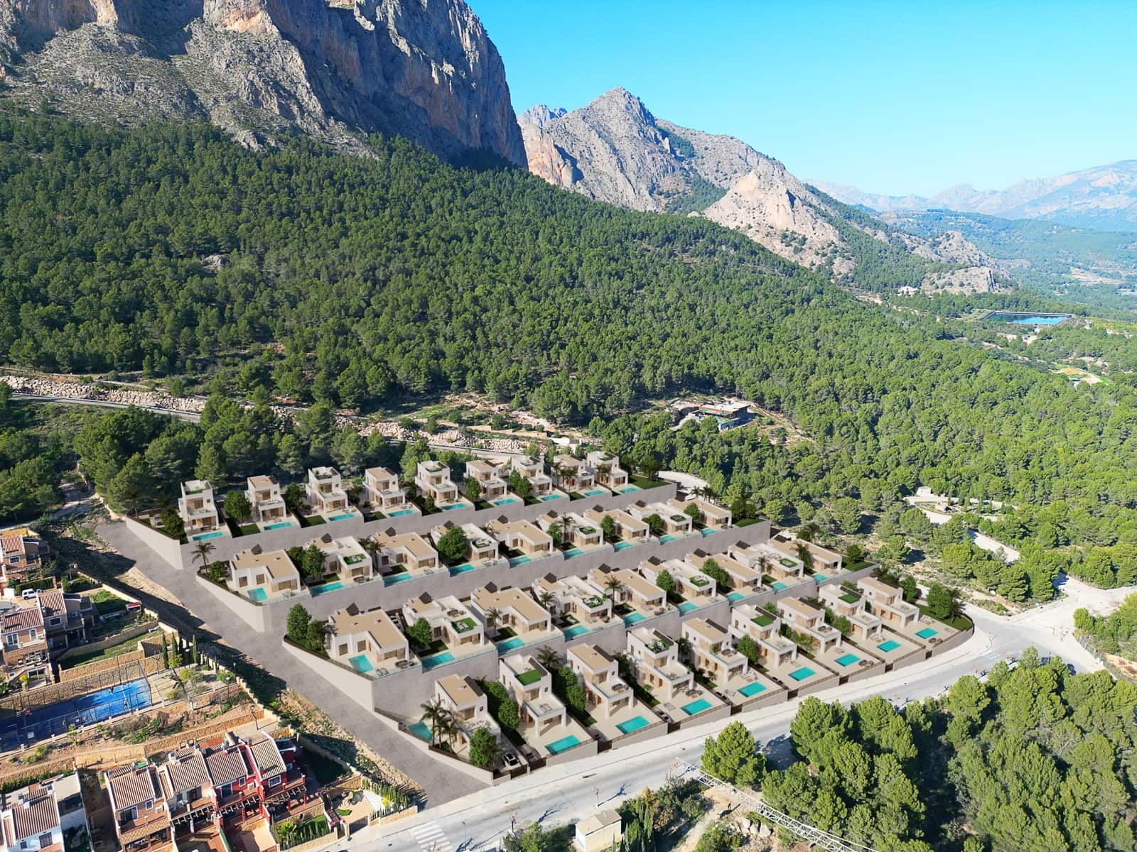 Chalet de 3 habitaciones en Polop en venta con piscina garaje - 829.000 € (Ref: 9999460)
