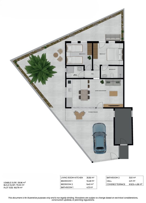 2 sypialnia Apartament na sprzedaż w La Pinilla z basenem garażem - 176 343 € (Ref: 9999760)