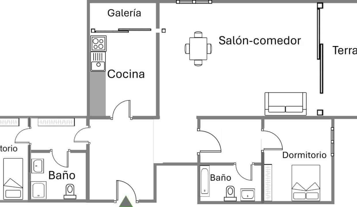 2 camera da letto Appartamento in vendita in Benidorm con piscina garage - 350.000 € (Rif: 9273025)