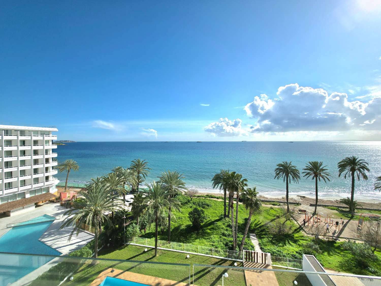 2 Zimmer Strandapartment zu verkaufen in Ibiza / Eivissa Stadt mit Pool Garage - 840.000 € (Ref: 8830041)