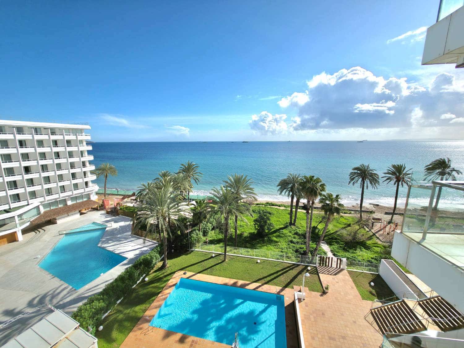 2 Zimmer Strandapartment zu verkaufen in Ibiza / Eivissa Stadt mit Pool Garage - 840.000 € (Ref: 8830041)