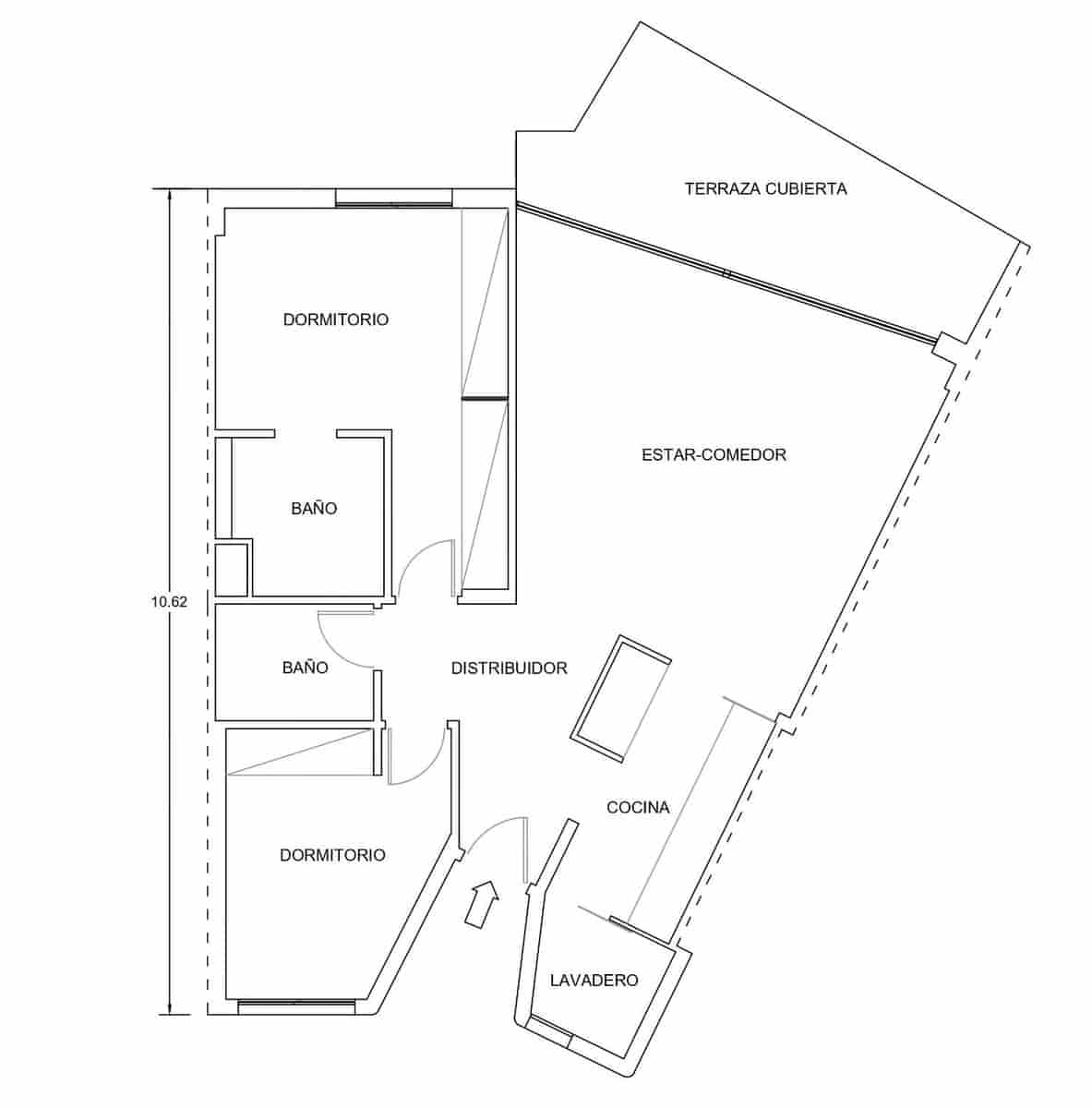 2 slaapkamer Strandappartement te koop in Ibiza dorp met zwembad garage - € 840.000 (Ref: 8830041)