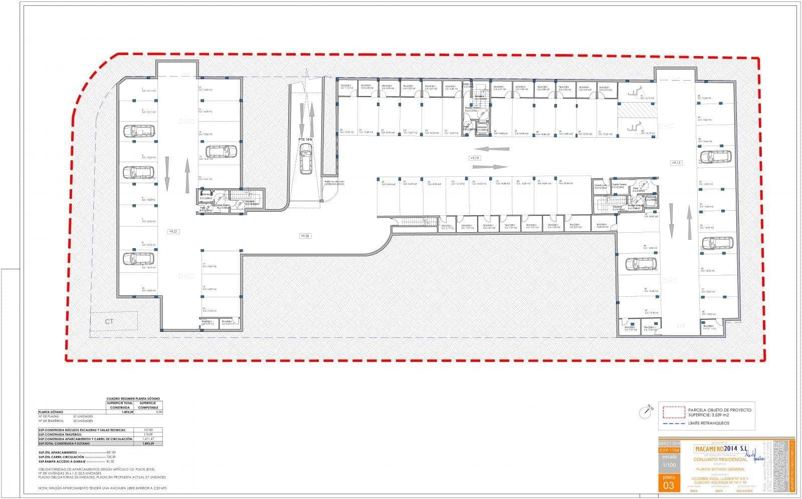 Garage til salg i Ibiza by - € 28.000 (Ref: 8830045)
