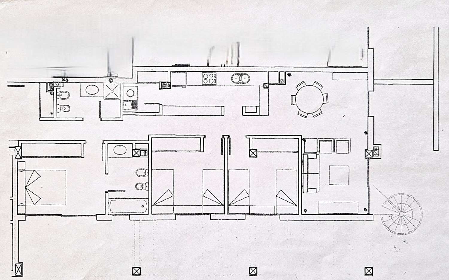 2 soveværelse Penthouse til salg i Ibiza by med swimmingpool - € 1.045.000 (Ref: 9134215)