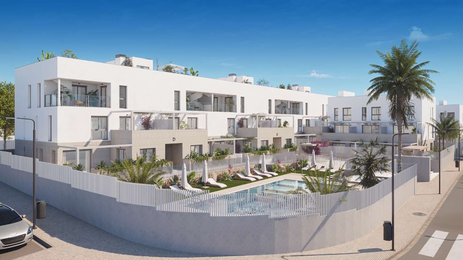 2 soveværelse Strandlejlighed til salg i Ibiza by med swimmingpool garage - € 624.000 (Ref: 9153697)