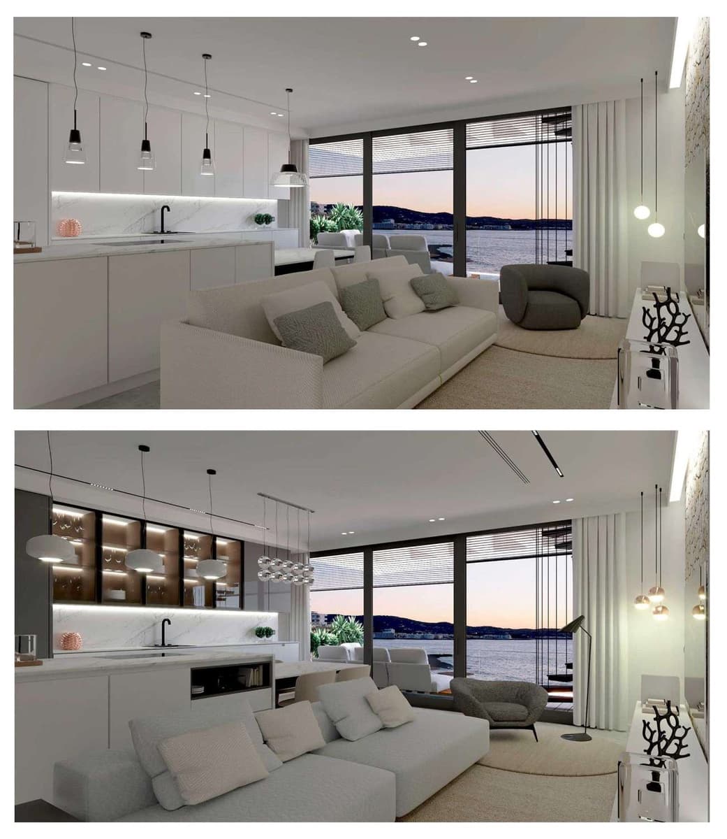 1 camera da letto Appartamento sulla Spiaggia in vendita in Sant Antoni de Portmany con piscina - 530.000 € (Rif: 9162110)