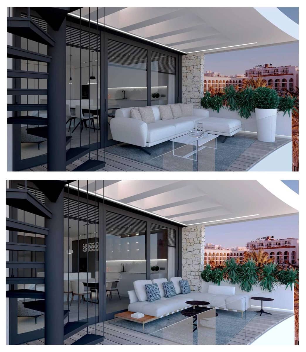 1 camera da letto Appartamento sulla Spiaggia in vendita in Sant Antoni de Portmany con piscina - 530.000 € (Rif: 9162110)