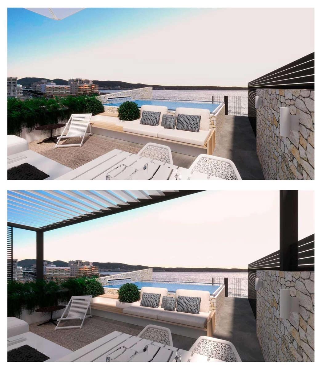 1 camera da letto Appartamento sulla Spiaggia in vendita in Sant Antoni de Portmany con piscina - 530.000 € (Rif: 9162110)