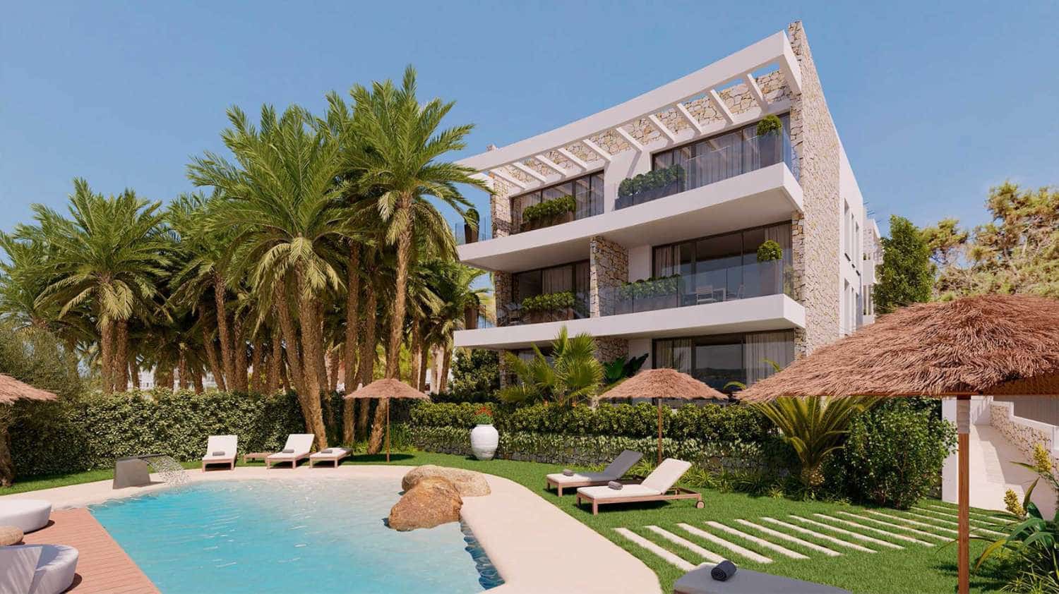 1 camera da letto Appartamento sulla Spiaggia in vendita in Sant Antoni de Portmany con piscina - 530.000 € (Rif: 9162110)