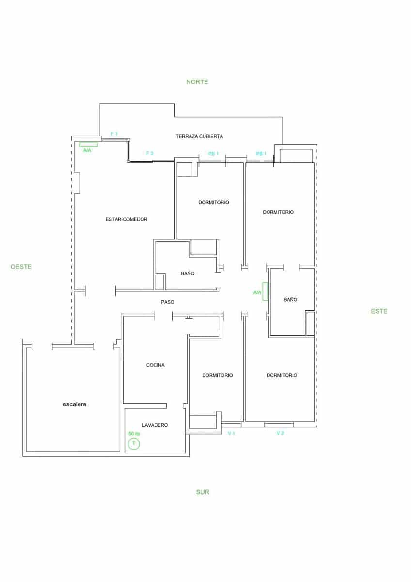 4 camera da letto Appartamento sulla Spiaggia in vendita in Ibiza-Eivissa citta - 750.000 € (Rif: 9398249)