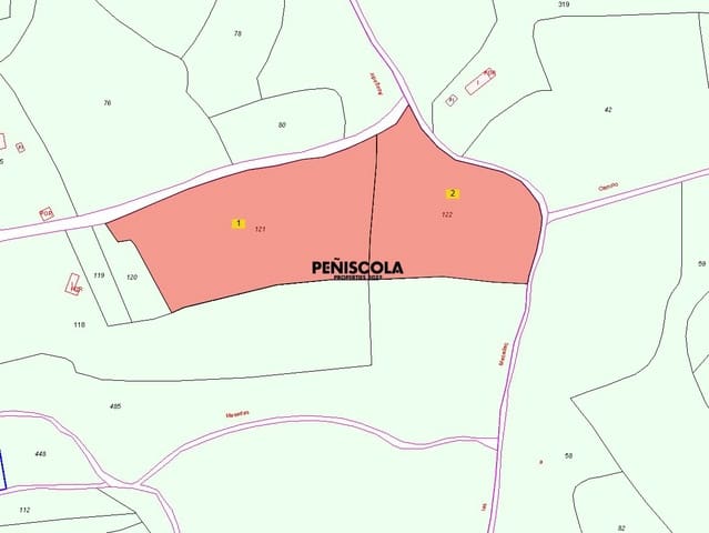 Terrain à Bâtir à vendre à Cervera del Maestre / Cervera del Maestrat - 65 000 € (Ref: 10103555)