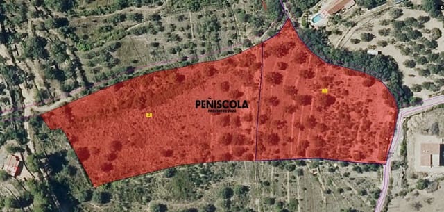 Terrain à Bâtir à vendre à Cervera del Maestre / Cervera del Maestrat - 65 000 € (Ref: 10103555)