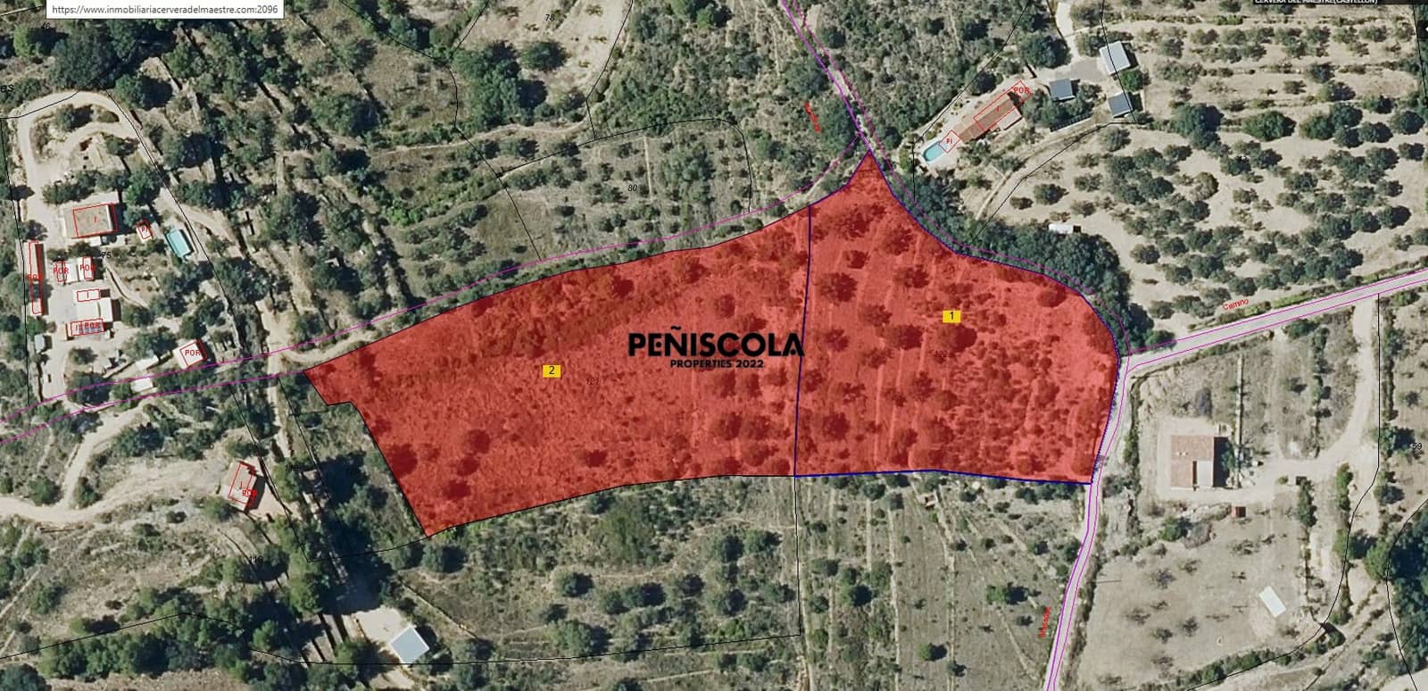 Terrain à Bâtir à vendre à Cervera del Maestre / Cervera del Maestrat - 65 000 € (Ref: 10103555)