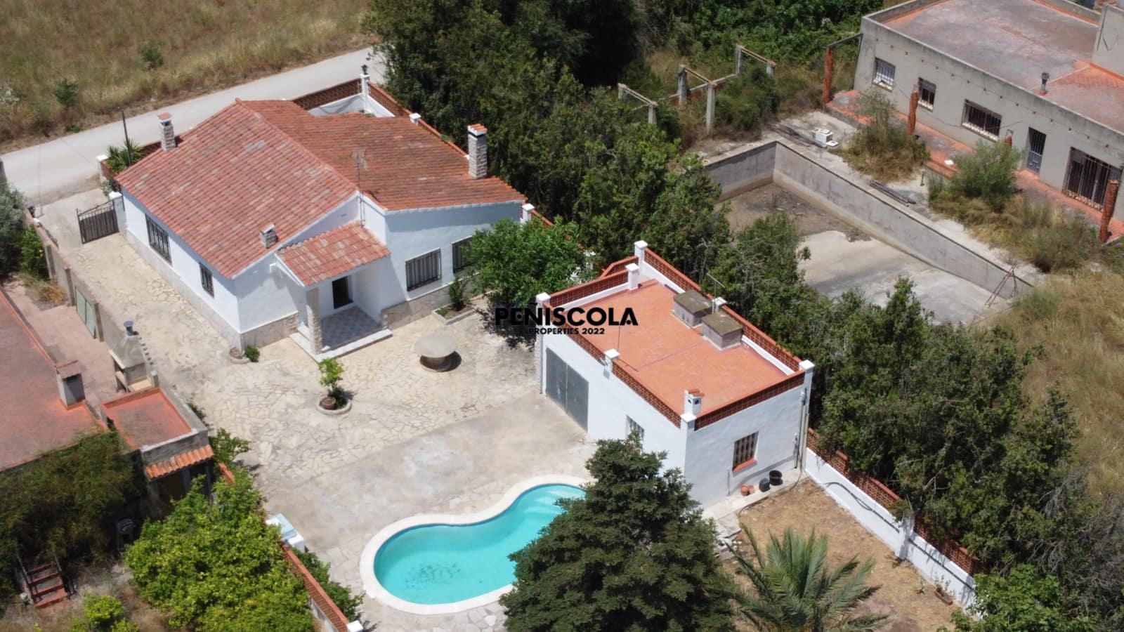 Bungalow de 3 habitaciones en San Rafael del Rio / Sant Rafael del Riu en venta con piscina garaje - 195.000 € (Ref: 9018575)