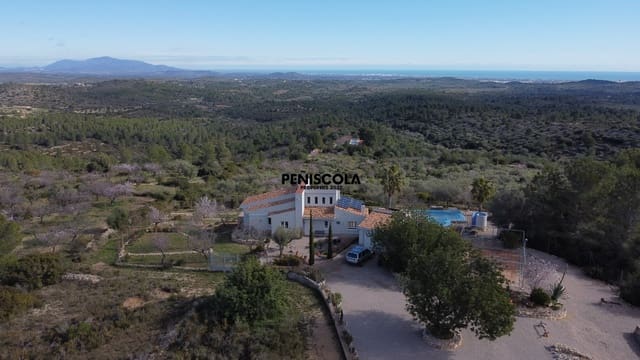 2 sypialnia Willa na sprzedaż w Cervera del Maestre / Cervera del Maestrat z basenem garażem - 545 000 € (Ref: 9444012)