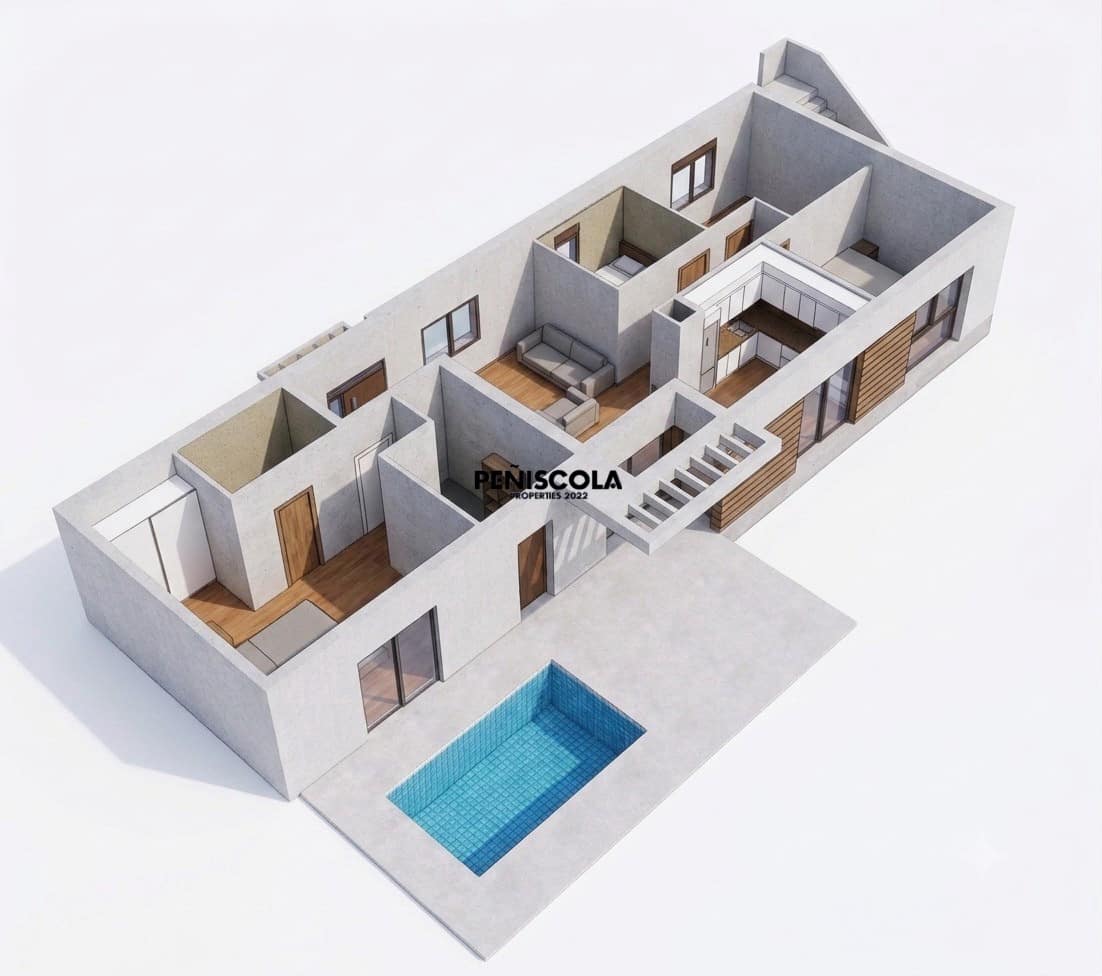 2 slaapkamer Villa te koop in Peniscola met zwembad garage - € 475.000 (Ref: 9987235)