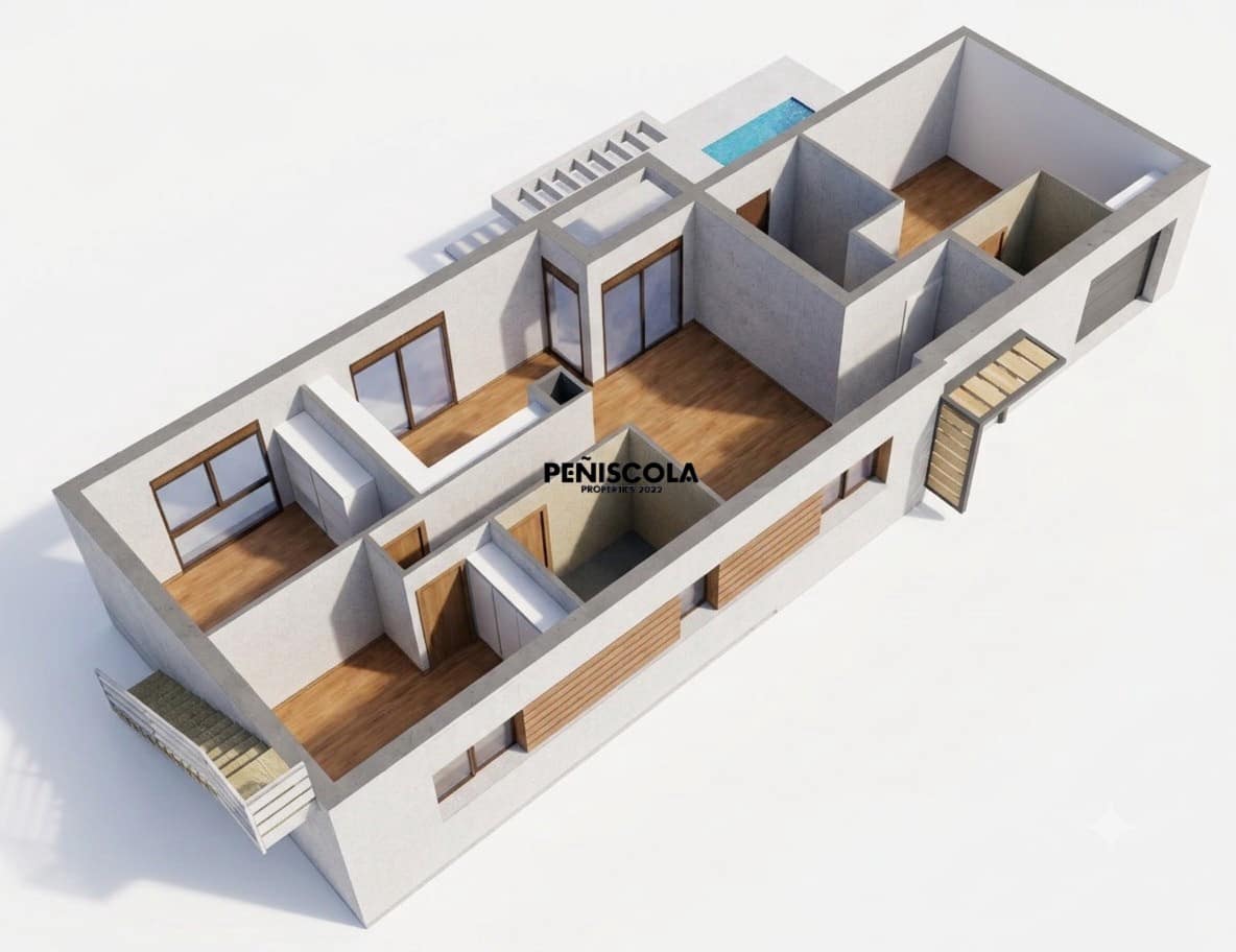 2 slaapkamer Villa te koop in Peniscola met zwembad garage - € 475.000 (Ref: 9987235)