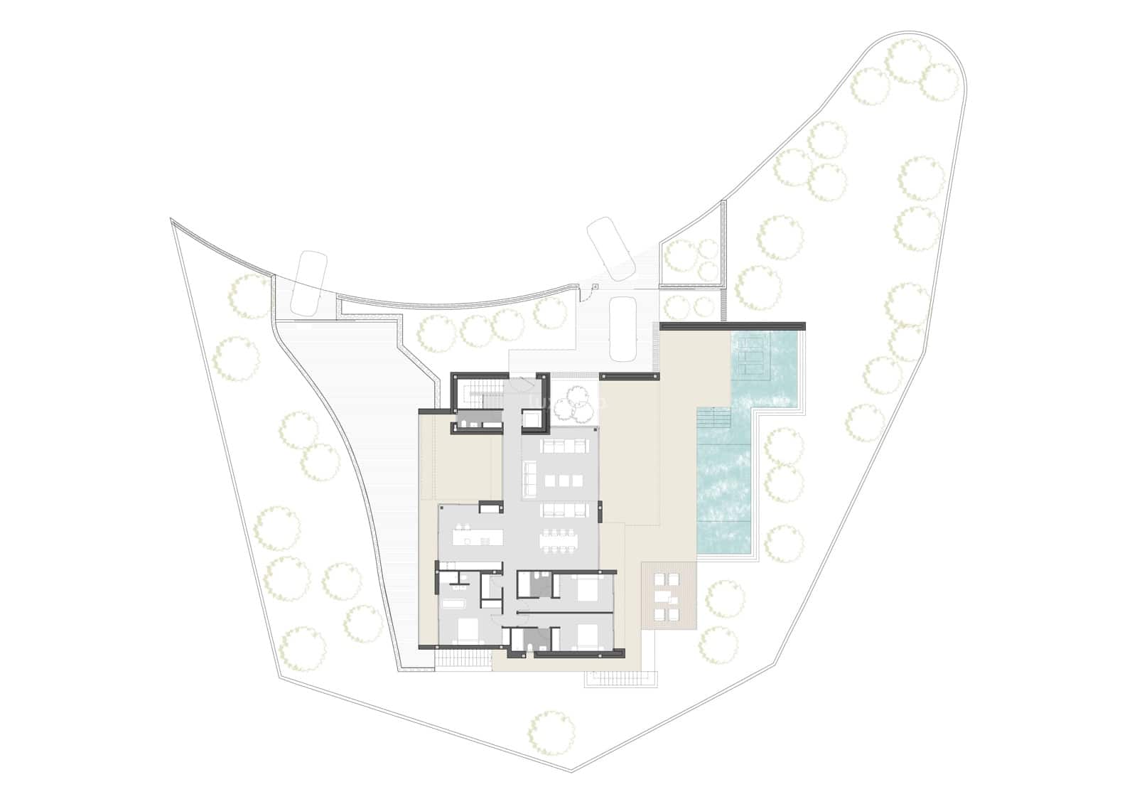 4 quarto Moradia para venda em Teulada com piscina garagem - 3 950 000 € (Ref: 10007588)