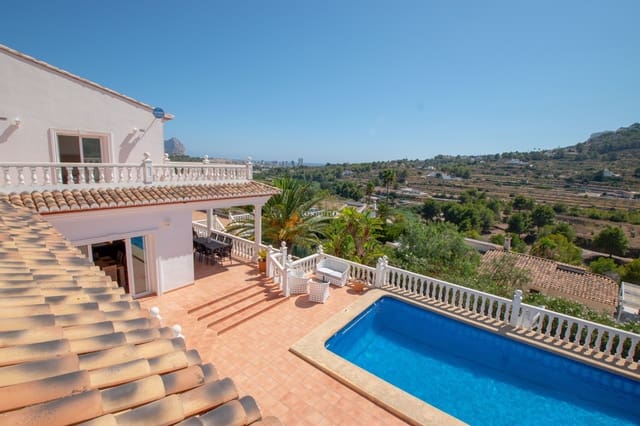 4 bedroom Villa for sale in Calpe / Calp with pool garage - € 995,000 (Ref: 10019573)