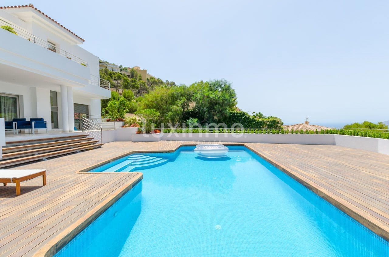5 bedroom Villa for rent in Altea with pool garage - € 7,000 (Ref: 10079180)