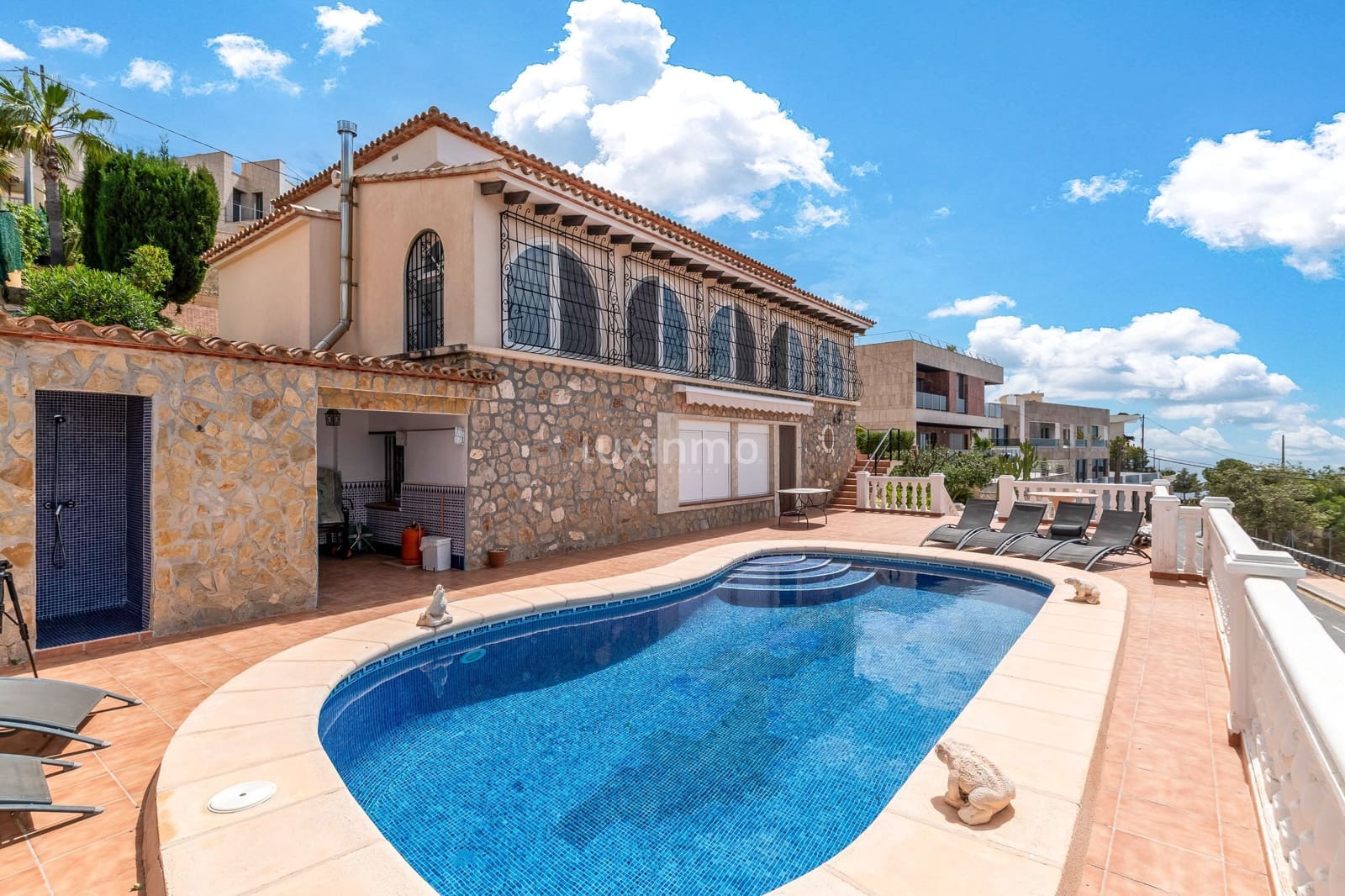 4 camera da letto Villa in vendita in Benidorm con piscina garage - 1.200.000 € (Rif: 10079224)