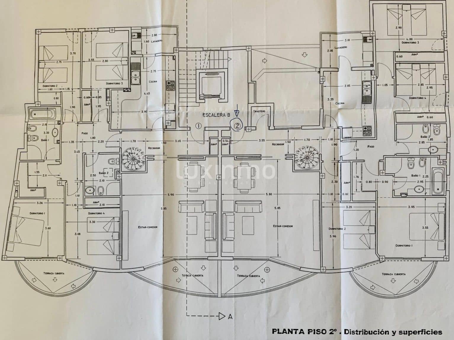 4 chambre Penthouse à vendre à Ibiza ville avec piscine garage - 1 378 650 € (Ref: 10079249)