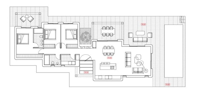 3 camera da letto Villa in vendita in Benissa con piscina garage - 890.000 € (Rif: 10079283)